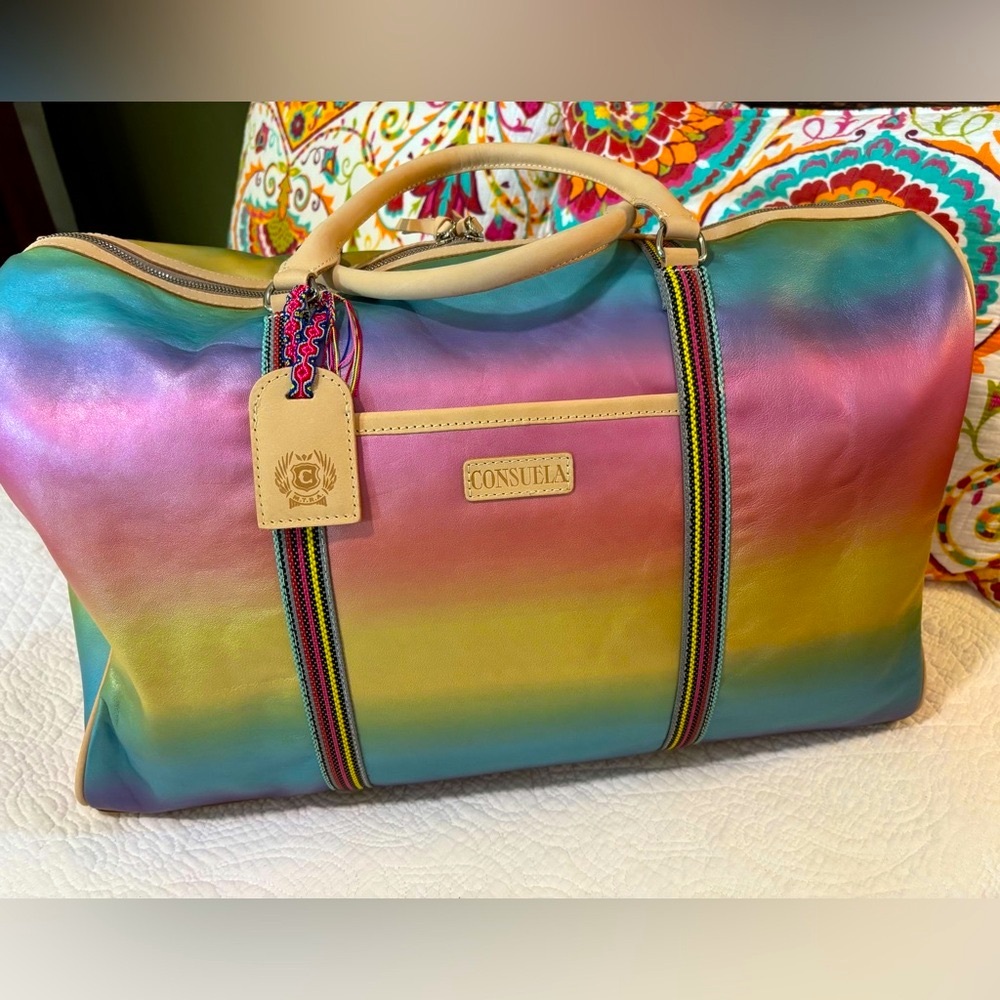 Consuela Limited Edition JoJo Leather Weekender
